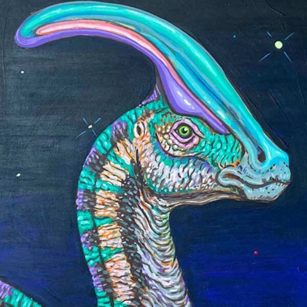 Kíimil - Parasaurolophus y la noche