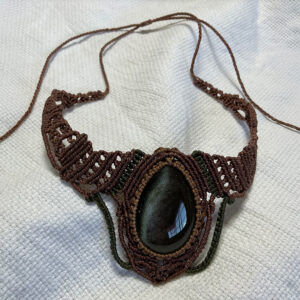 Artesanías - Collar obsidiana